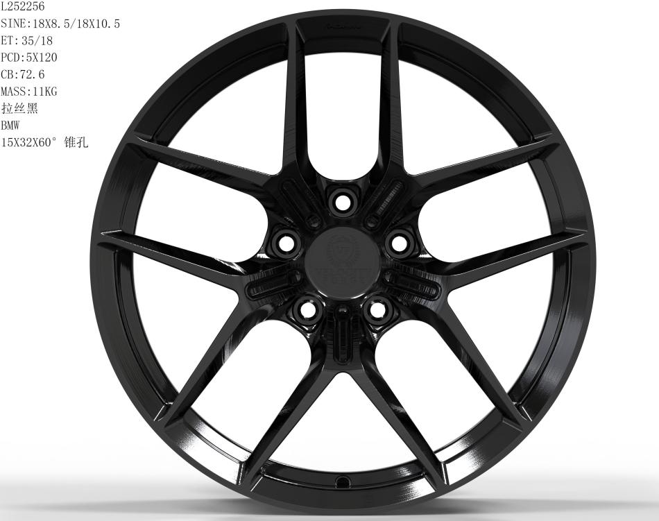 Bmw forged wheel 3D drawing for forged wheel