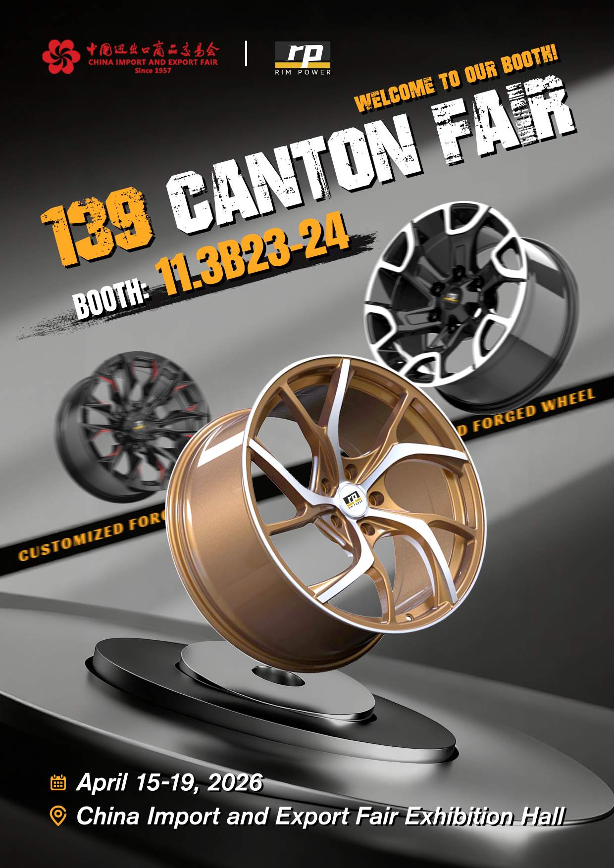 18 inch wheel 5x114.3 Custom forged wheels